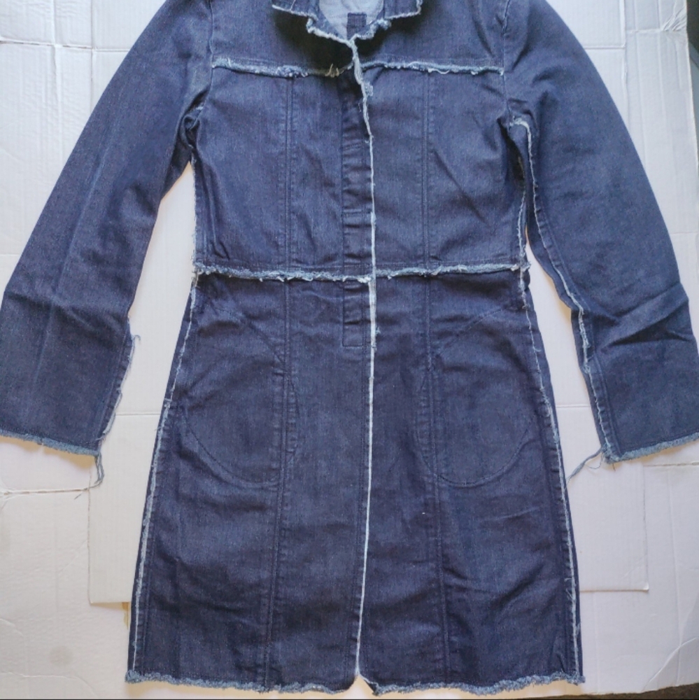 Lazer Jean dress
